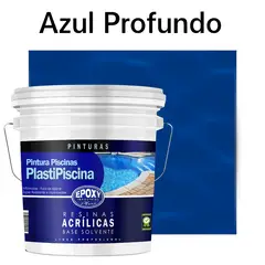 EPOXY - PINTURA PISCINA - PLASTIPISCINA - 10L TONO AZUL PROFUNDO