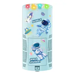 GENERICO - Máquina De Burbujas Espacial Con Luces Y Sonidos + 1 Líquido