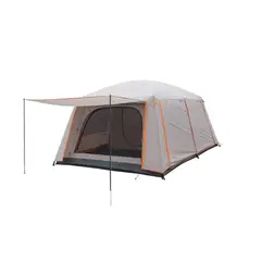 GENERICO - Carpa 10 Personas Doble capa Impermeable tres Ambientes 430x305 cm