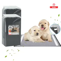KOBA - 100 Pañales Para Perro Sabanillas Entrenamiento De Carbón 45x60cm