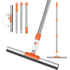 GENERICO - Escobilla De Goma Para Piso De 130Cm Para Suelos Y Ventanas