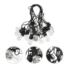 GENERICO - Guirnalda Solar Led Estilo Vintage (10m / 20 Luces)