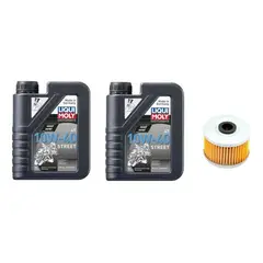 LIQUI MOLY - Kit Mantencion Para Moto Honda Cbx 250 / Cb250 Twister / Cb300f