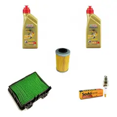 CASTROL - Kit Mantencion Full Para Moto Svartpilen 200/250/401