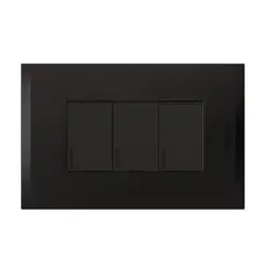 BTICINO - Interruptor 9-32 10Ax 250V Antracita Black Nobile