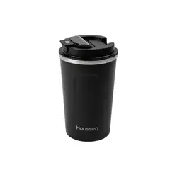 HAUSSEN - Mug Térmico Acero Inox 380 ml Indicador Temperatura