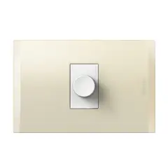 BTICINO - Dimmer Universal Con Perilla 200W Blanco Perla Nobile