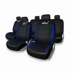 SPARCO - Fundas Cubreasiento Universal Negro Poliester 406- Sp