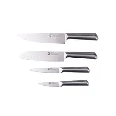 BERGNER - SET 4 CUCHILLOS ACERO INOXIDABLE AGROS