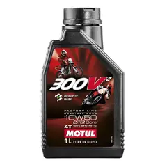 MOTUL - Aceite De Moto 10w 50 300v2 Full Sintético Original