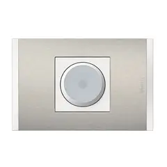 BTICINO - Lampara Emergencia Extraible Blanco Metal Aluminio Nobile