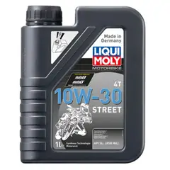LIQUI MOLY - Aceite Motor para Moto 10w30 Motorbike 4T Street 1 Litro