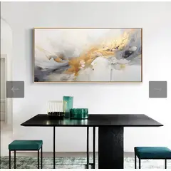 DEKAM DISEÑO - Cuadro Porcelana Diamantes Diseño Velice 140x70 cms