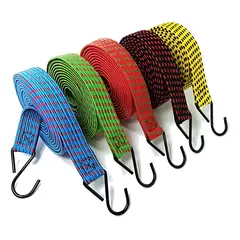 GENERICO - Set 12 Cuerdas Elásticas 15m Eslinga Amarre Pulpo Surtidos