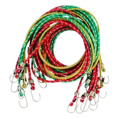 GENERICO - Set 6 Cuerdas Elasticas 168m Eslinga Amarre Pulpo Surtidos Surtido