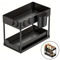 KINDA NICE - Organizador De Cocina/baño 2 Nieves Estante Multifuncional