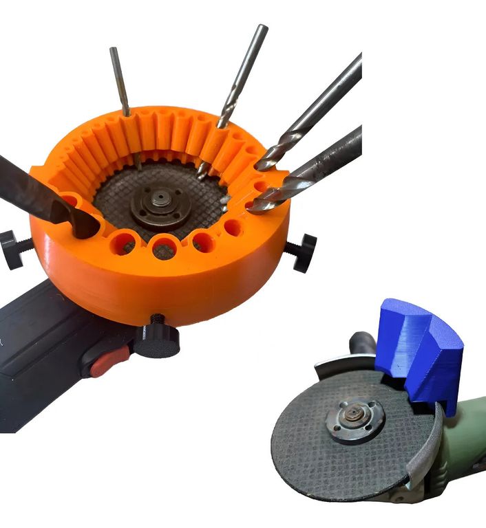 Afilador De Brocas Multiusos Compatible Con Amoladoras Angular 125 mm