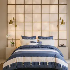 ARMONIA - Sábana King 800 Hilos Diseño Americano 831 7EF