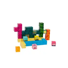 BANDU - Juego Bloques Magnéticos 54pcs MineBlocks Bob Marino Bandú