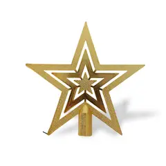 INSPIRACCI - Estrella Navidad Dorada Dorado