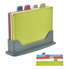 GENERICO - Tabla de pica con pestañas K4CB5379 Para Cocina 4 unidades