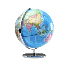 GENERICO - Globo Terráqueo Con  Base y luz led