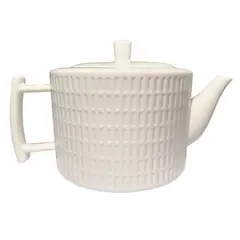 BRIC - Tetera Blanca Minimalista para Hogar o Cafetería