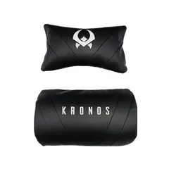 KRONOS - Cojín Soporte Lumbar y Cervical Silla Gamer Oficina o Auto
