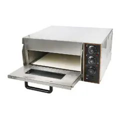 BOZZO - Horno Pizza Pizzero Electrico 1 Camara 40x40 cm