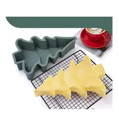 GENERICO - Molde grande de silicona forma Arbol navideño