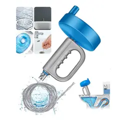 GENERICO - Destapador Cañería Sonda Para Sopapos Alcantarillado ,10 M