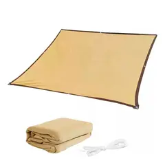 GENERICO - Toldo Vela Rectangular 3x4 Metros Vela Lona Sombreadora