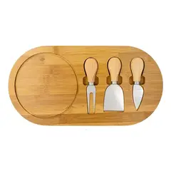 GENERICO - Tabla Cocktail Coctel Aperitivos Piedra Pizarra 30x40cm