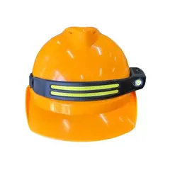 GENERICO - Linterna Frontal 2en1 Para Casco De Minero Con Sensor