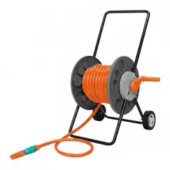 TRAMONTINA - Enrollador De Manguera Con Ruedas