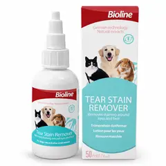 BIOLINE - Limpiador Manchas Lagrimas Tearstain Perro Gato 50ml