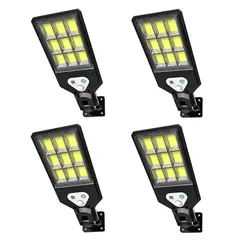 GENERICO - Pack 4 Mini Foco Solar Led Exterior con Control