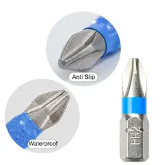 GENERICO - Set 20 Puntas Phillips PH2 Magnetizadas de Impacto