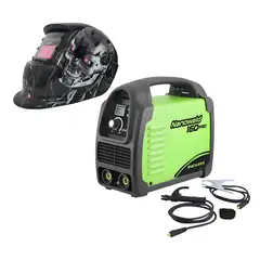 INDURA - Kit Soldadora MMA 160A + Máscara Fotosensible RBLYE64