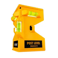 GENERICO - Nivel de Esquina Pilar o Poste Iman 3 Burbujas Magnetico