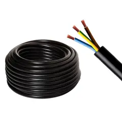 GENERICO - Cable Cordón Eléctrico Certificado 3 x 2 , 5 mm (rollo 75mts)