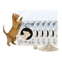 EVERSO - Arena Para Gatos De Tofu Biodegradable 20kg Pack 10 X 2kg