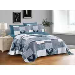 GENERICO - Quilt de Verano King plazas con Diseño TFCC633