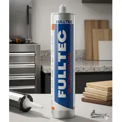 FULLTEC - Silicona Neutra Café Oscuro 290 Ml.