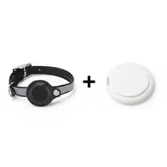 GENERICO - Collar de Gato Pequeño con Localizador de Rastreo Global Compatible con Apple