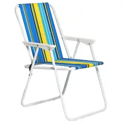 GENERICO - Silla Plegable Portátil Playa Picnic Camping Pesca Terraza Exterior