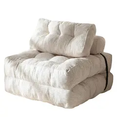 PITAYA - Silla Sofá Cama 190x85cm Puff Plegable Acolchada Hogar