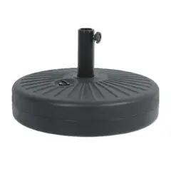 CANBERRA - Base Plástica Rellenable Circular para Quitasol Kiosclub