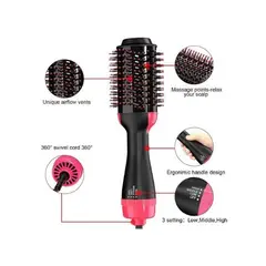 GENERICO - Cepillo Alisador Secador 3 en 1 One Step