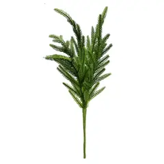 WAKESHOME - Pack 6 Rama De Pino Artificial De Norfolk Para Decoración Navideña